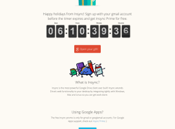 Free Insync Prime with a Gmail Account