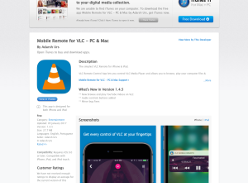 Free iOS App Premium Features: Mobile Remote for VLC - PC & Mac