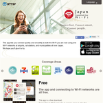 Free Japan Connected-free Wi-Fi App [iOS and Android]