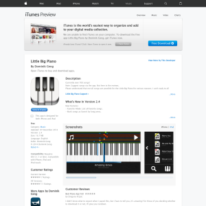 Free Little Big Piano