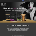 Free L'Or Flavoured Coffee Capsules