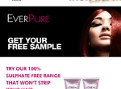 Free L'Oreal Shampoo, Conditioner and Leave-in Conditioner samples