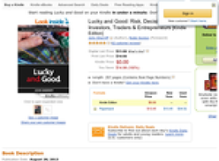 Free Lucky and Good: Risk, Decisions & Bets for Investors, Traders & Entrepreneurs [Kindle Edition]