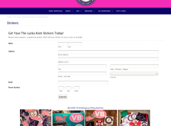 Free Lucky Knot Stickers