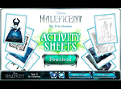 Free Maleficent Activity Sheets