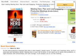 Free Meeting Hero: Plan and Lead Engaging, Productive Meetings [Kindle Edition]