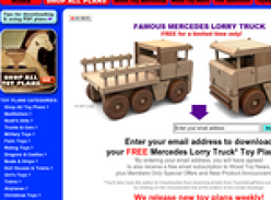 Free Mercedes Lorry Truck Toy Plan Set