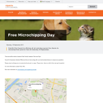 Free Microchipping Day