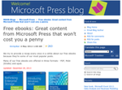 Free Microsoft Ebooks