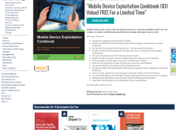 Free Mobile Device Exploitation Cookbook for a Limited Time