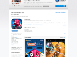 Free Monster Pinball HD App