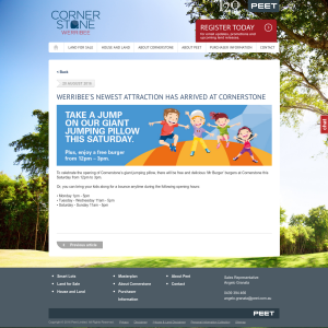 Free Mr Burger Burgers at Cornerstone Estate 