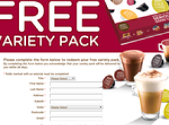 Free Nescafe Dolce Gusto Variety Pack