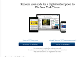 Free New York Times 8 Weeks Unlimited Full Access 