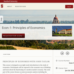 Free Online Course: Principles of Economics