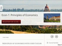 Free Online Course: Principles of Economics