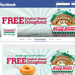 Free Original Glazed Doughnut