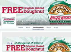 Free Original Glazed Doughnut