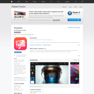 Free Pixelmator