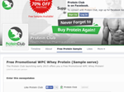 Free Promotional WPC Whey Protein