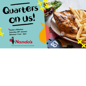 Free Quarter Chicken and Chips