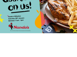 Free Quarter Chicken and Chips