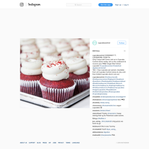 Free Red Velvet Cupcake