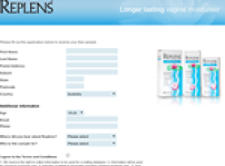 Free Repens Vaginal Moisturiser Sample