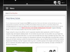 Free Ring Sizer