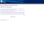 Free Sample Testing 
