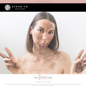 FREE Scrub Co Original Mini