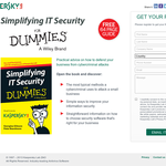 Free Simplifying IT Security for Dummies E-Book