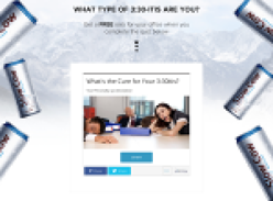 Free Slab of Slow Cow Anti-Energy Drink Delivered to Your Workplace