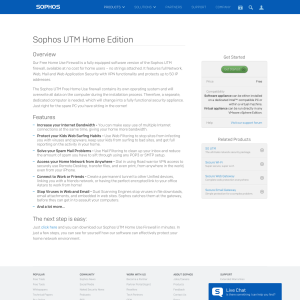 Free Sophos UTM Firewall Software