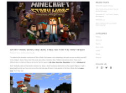 Free Story Mode Minecraft Skin