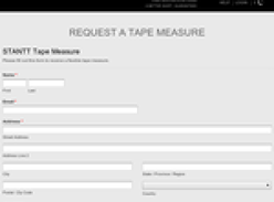 Free Tape Measure (Free Shipping)