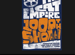Free The Cat Empire 1000th Show Public Concert @ Federation Square