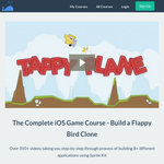 Free The Complete iOS Game Course - Build a Flappy Bird Clone