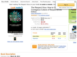 Free The Respect Virus: How to Create a Contagious Culture of Respect [Kindle Edition]