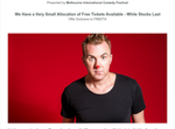 Free Tickets to Jason Byrne - 20 Years a Clown