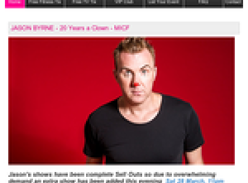 Free Tickets to Jason Byrne's Show