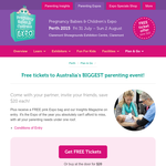 Free tickets to Pregnancy Babies & Children?s Expo
