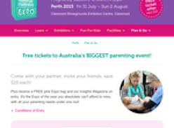 Free tickets to Pregnancy Babies & Children?s Expo