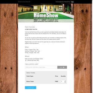 Free Tickets to The Perth Home Show