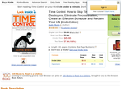 Free Time Control: How to Stop Time Destroyers, Eliminate Procrastination, Create an Effective Schedule and Reclaim Your Life [Kindle Edition]
