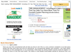 Free TIME MANAGEMENT: Including 471 Tips That Can Help You Have More Time For Yourself (Career Planning) [Kindle Edition]