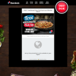 Free Traditional Pizza