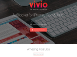 Free Vivio: AdBlocker for iPhone, iPad & Mac