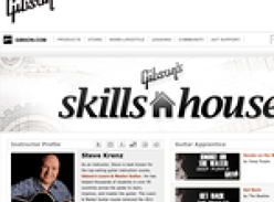 Free Web Based Guitar Lessons by Gibson