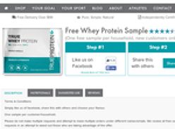 Free Whey Protein Sample